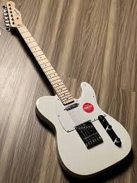 SQUIER FSR Sonic Telecaster, White Pickguard (Artic White)