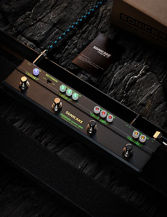 SONICAKE Multi Effect Pedal QCE-10(Rockstage)
