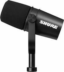 Shure podcast microphone MV 7X