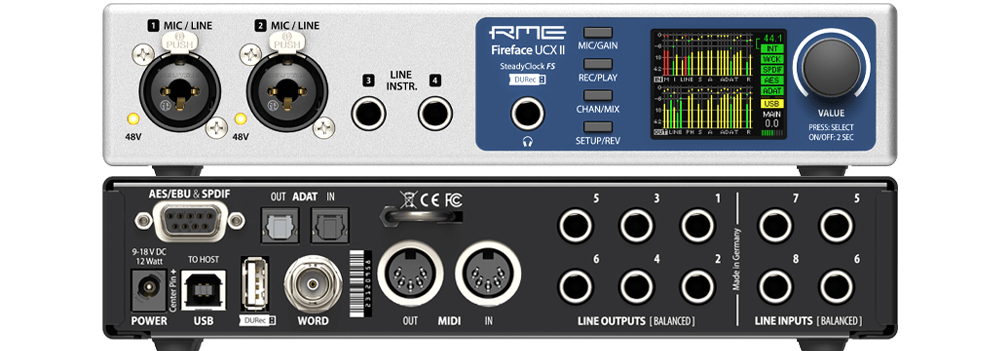 RME Soundcard Fireface UCX II