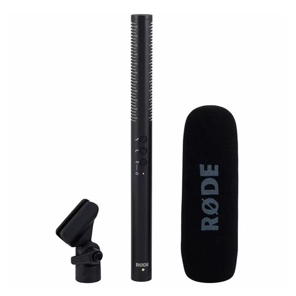 Rode NTG4+ Dual-powered Professional Shotgun Microphone