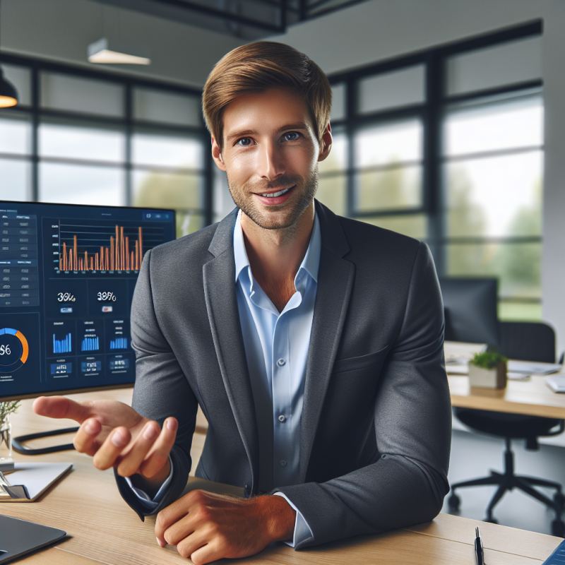 Maximize ROI with PPC service - Professional with face visible