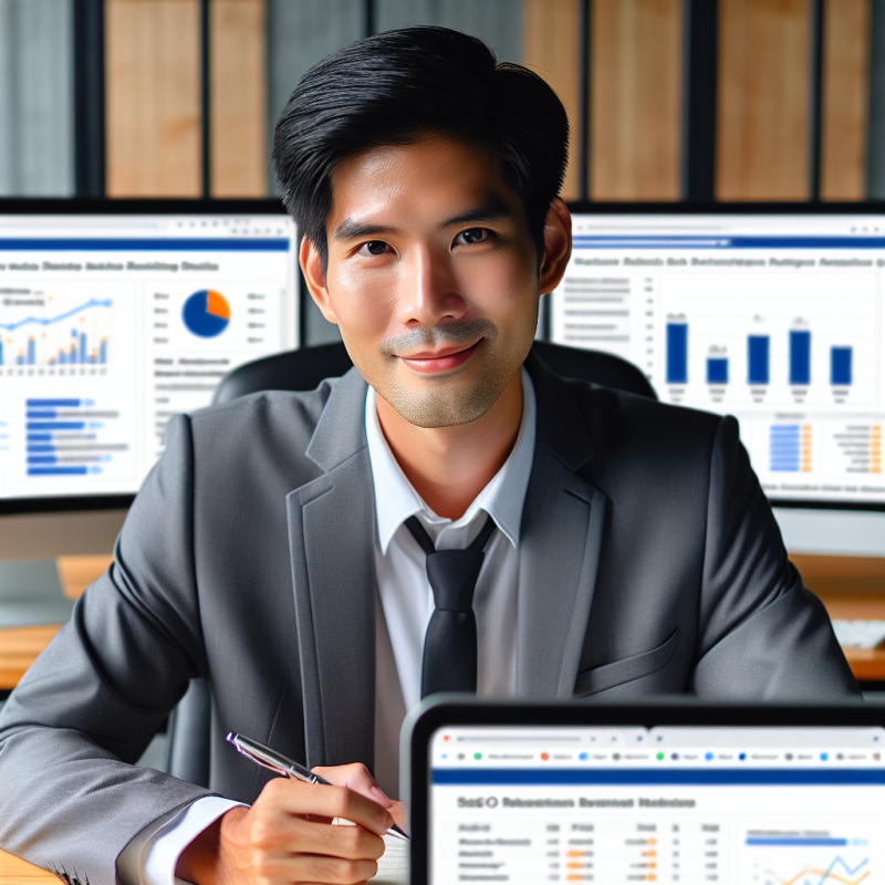 Mastering Enterprise SEO Strategies service - Professional with face visible