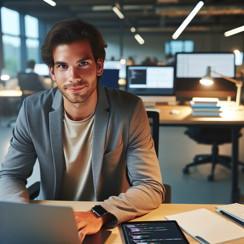 Turbocharged Web Development service - Professional with face visible