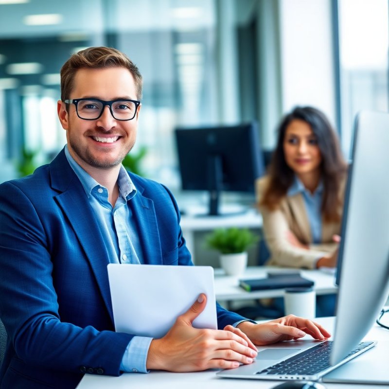 Dynamic Digital Marketing in London service - Professional with face visible