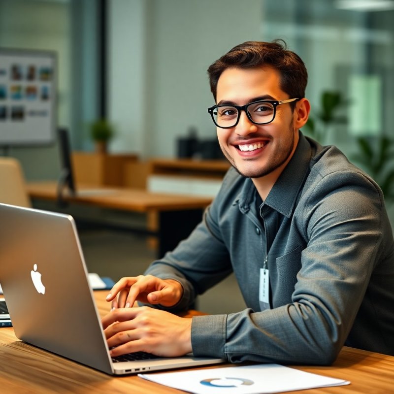 Brooklyn's Edge in Web Design service - Professional with face visible