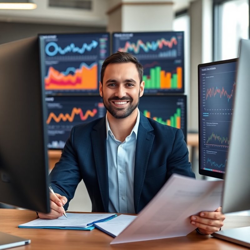 Elevate Your Brand Visibility service - Professional with face visible