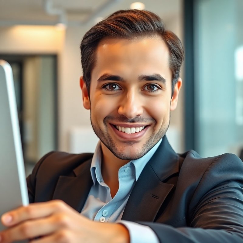 Lusail's Premier Marketing Edge service - Professional with face visible