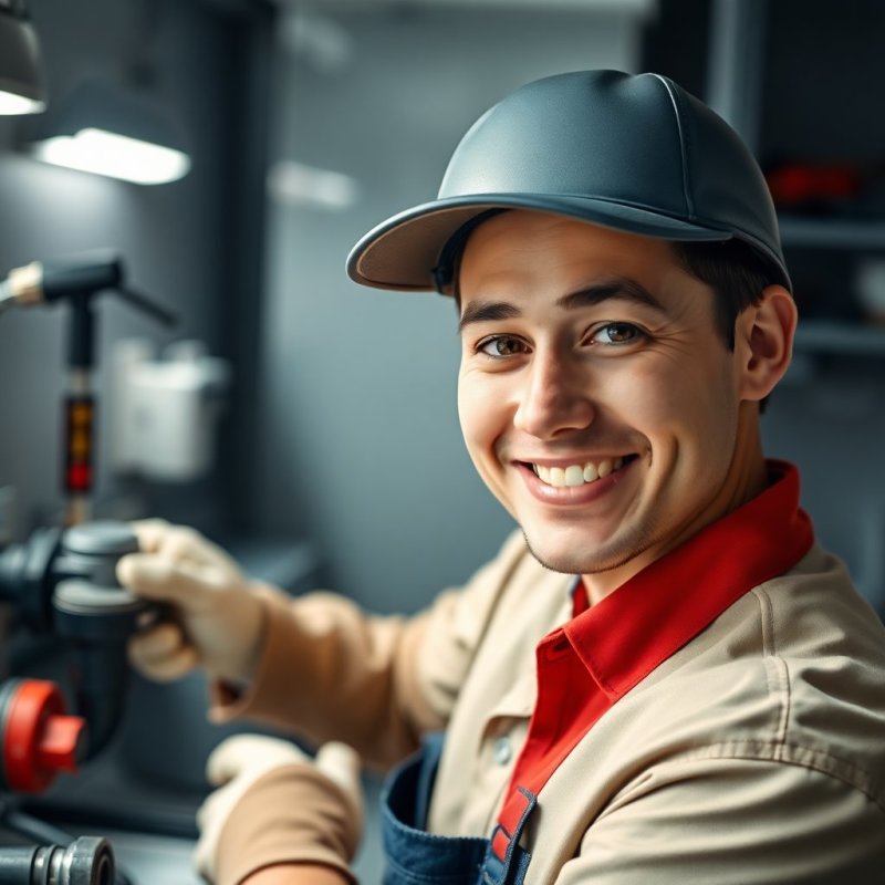 Expert Kitchen Plumbing Solutions service - Professional with face visible