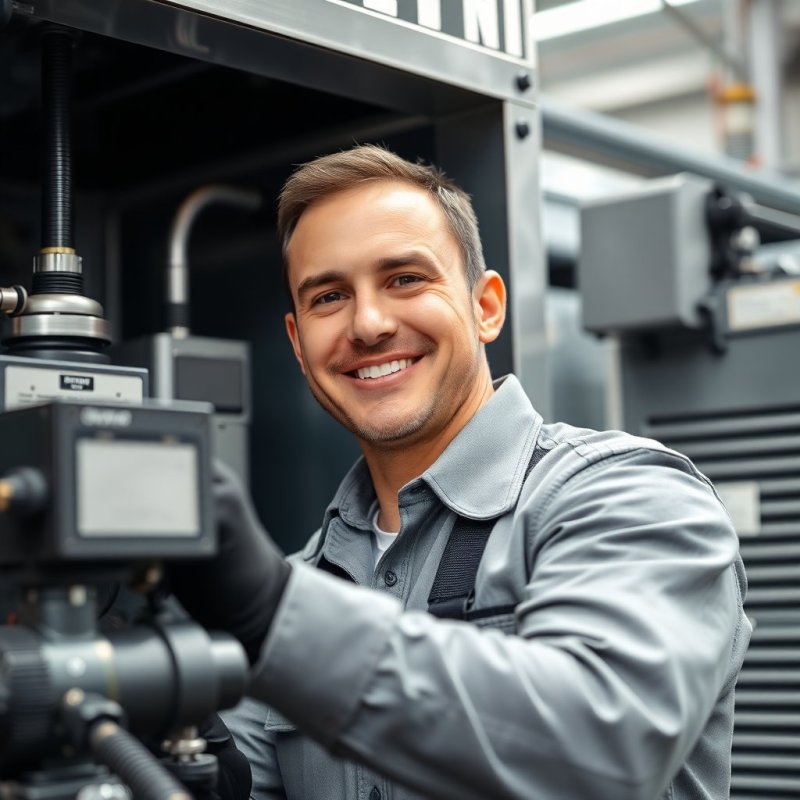 Pristine Water Tank Solutions service - Professional with face visible