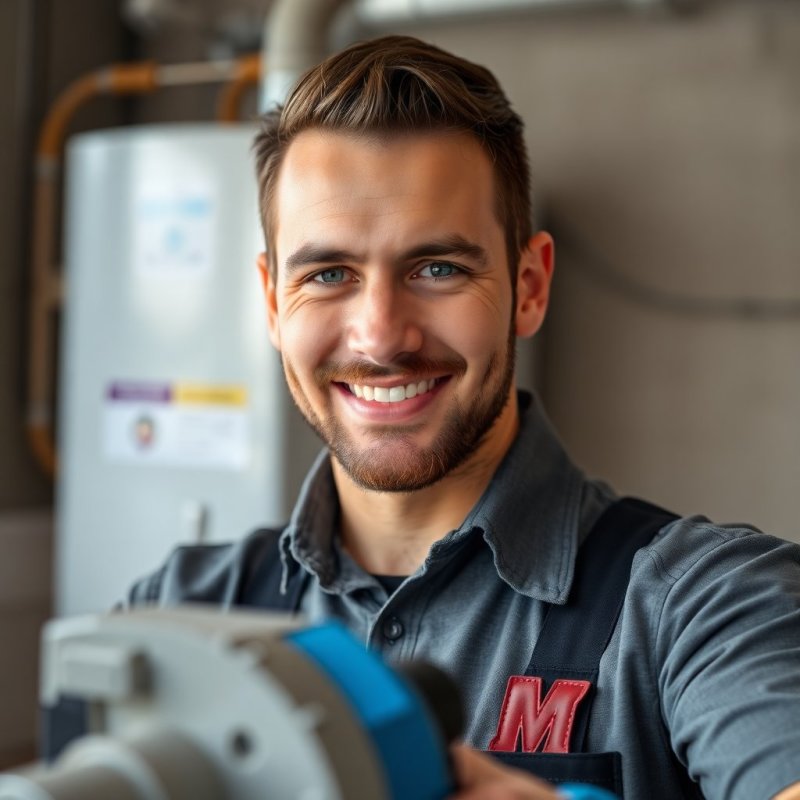 Swift Solutions for Clogged Drains service - Professional with face visible