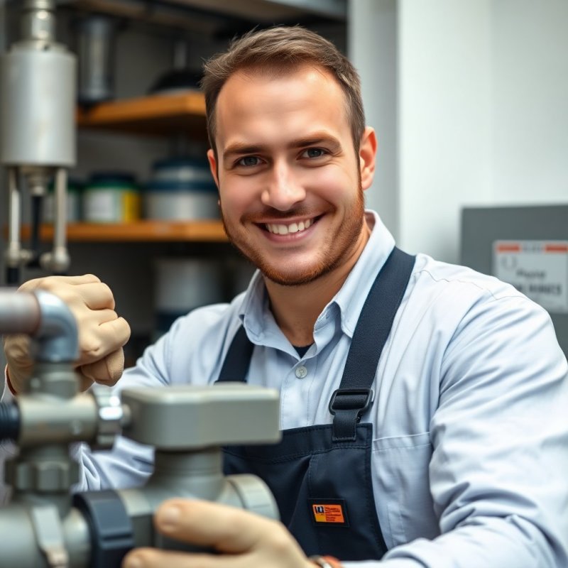 Efficient Restaurant Plumbing Solutions service - Professional with face visible