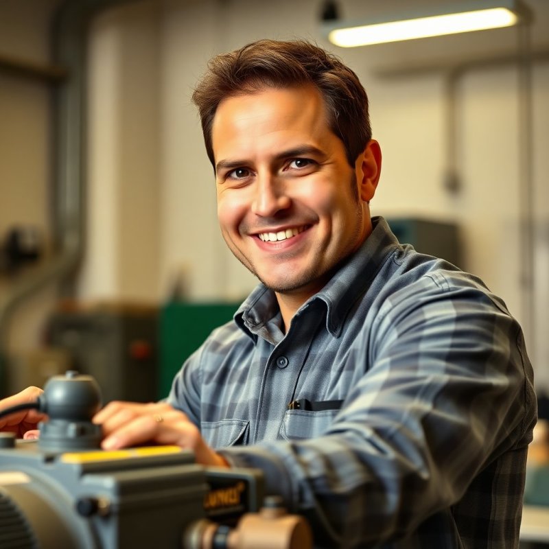 Efficient Water Pump Solutions service - Professional with face visible