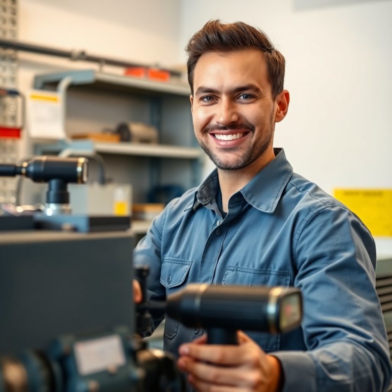 Silence Your Pump Troubles service - Professional with face visible