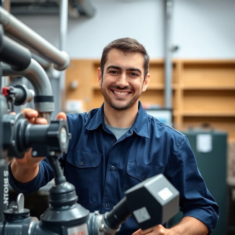 Expert Sewage and Sump Solutions service - Professional with face visible