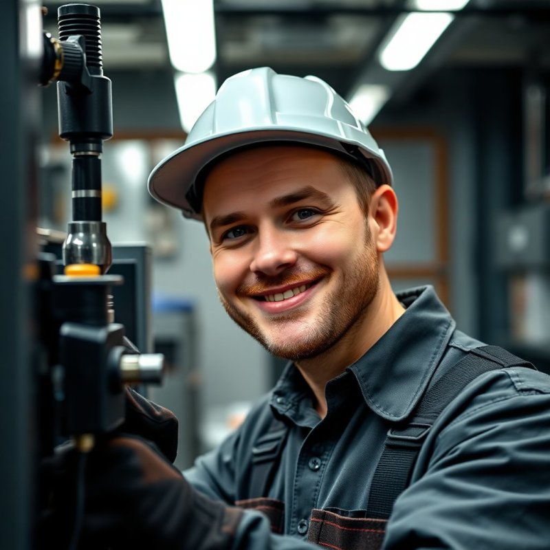 Boost Your Pump Efficiency service - Professional with face visible