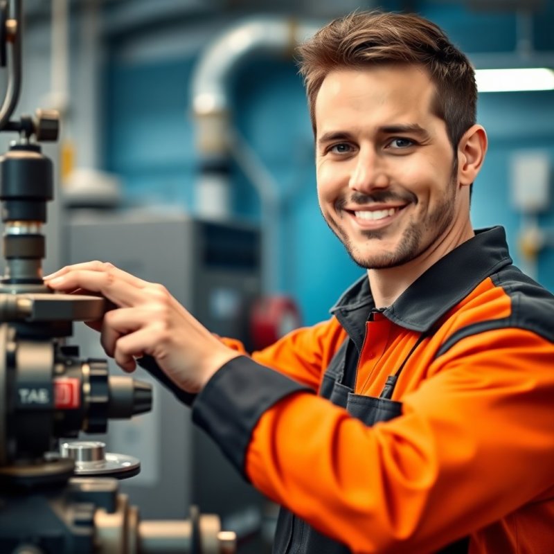 Reliable DAB Pump Repairs service - Professional with face visible