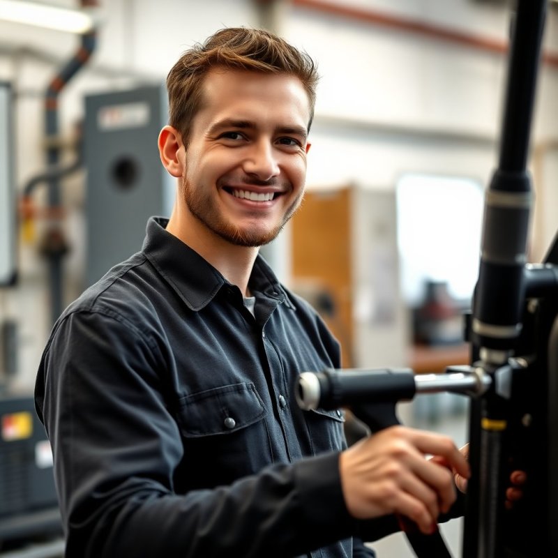 Powerful Hydro Jetting Solutions service - Professional with face visible