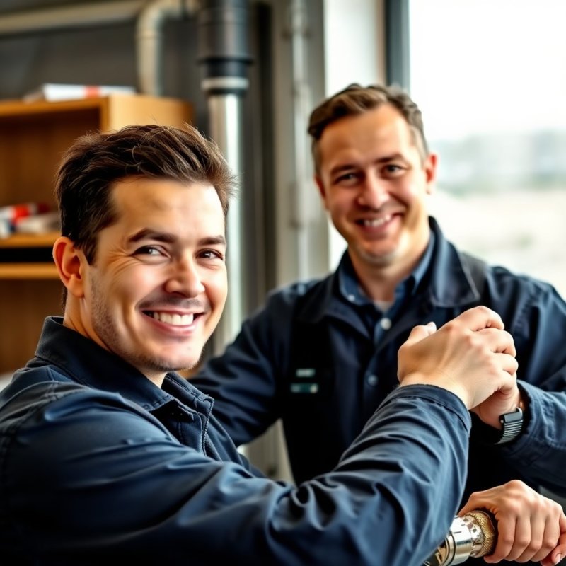 Optimal Water Flow Control service - Professional with face visible