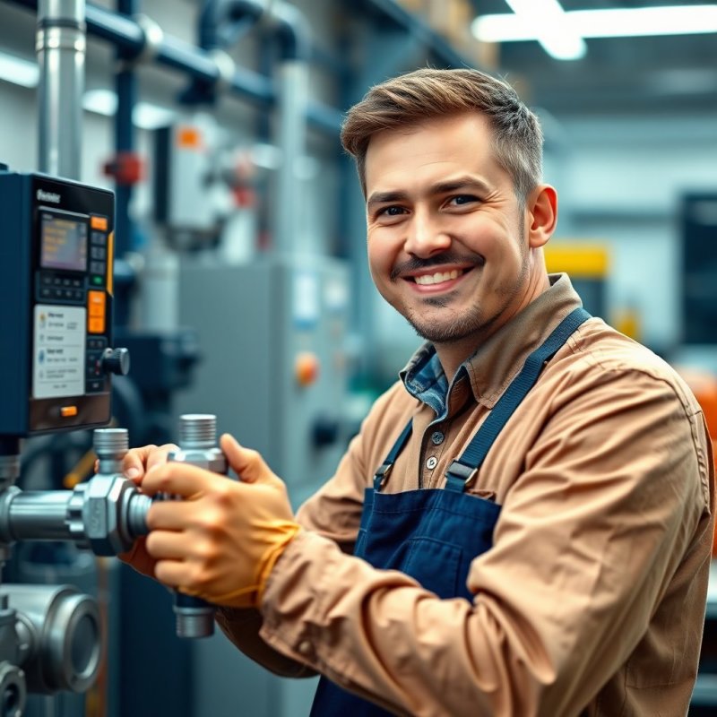 Efficient Angle Valve Upgrades service - Professional with face visible