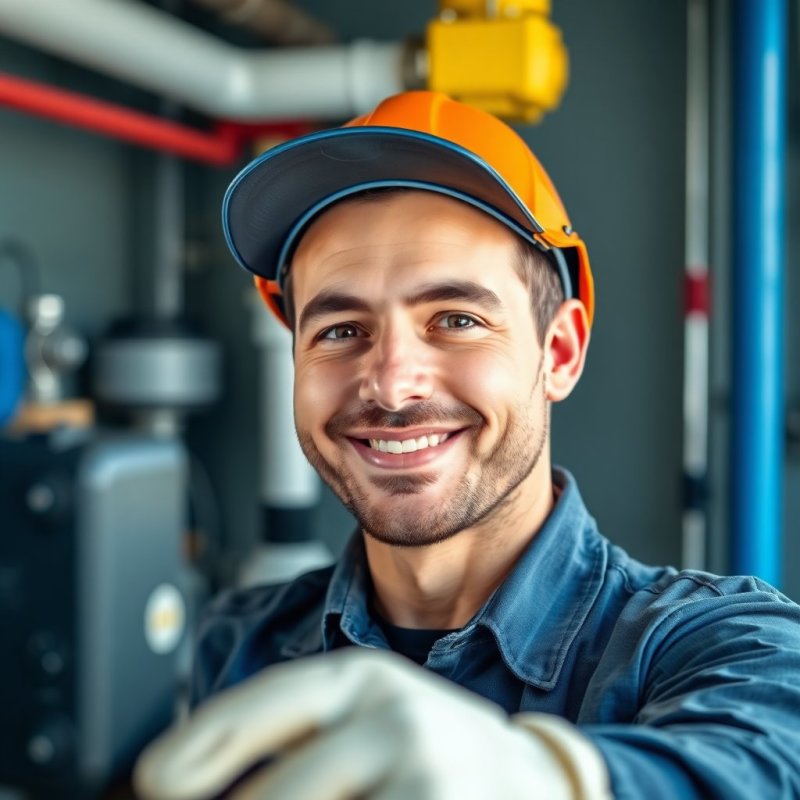 Affordable Plumbing Excellence service - Professional with face visible