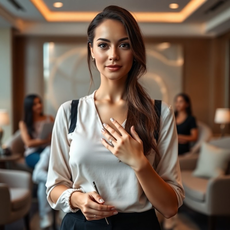 Luxury Spa Manicure And Pedicure