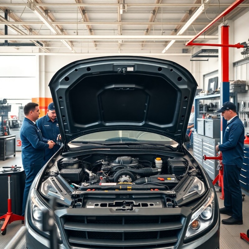 Engine Belt Replacement