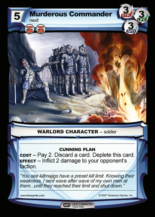 Murderous Commander