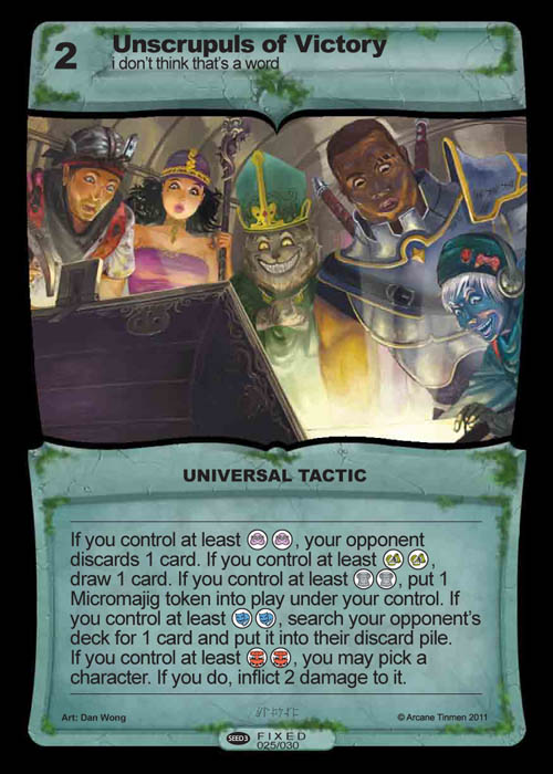 Unscrupuls of Victory