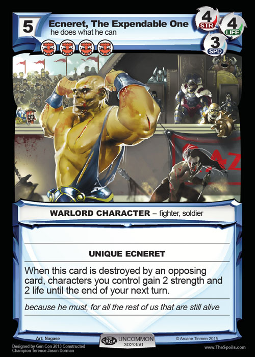 Ecneret, The Expendable One
