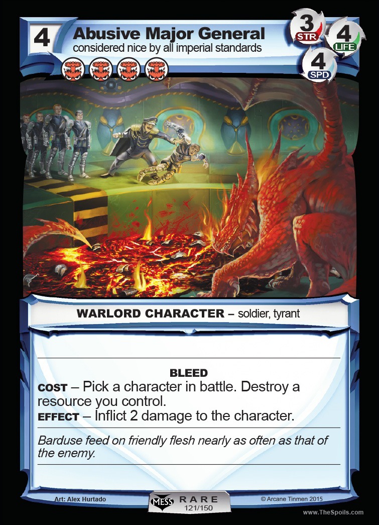 Abusive Major General