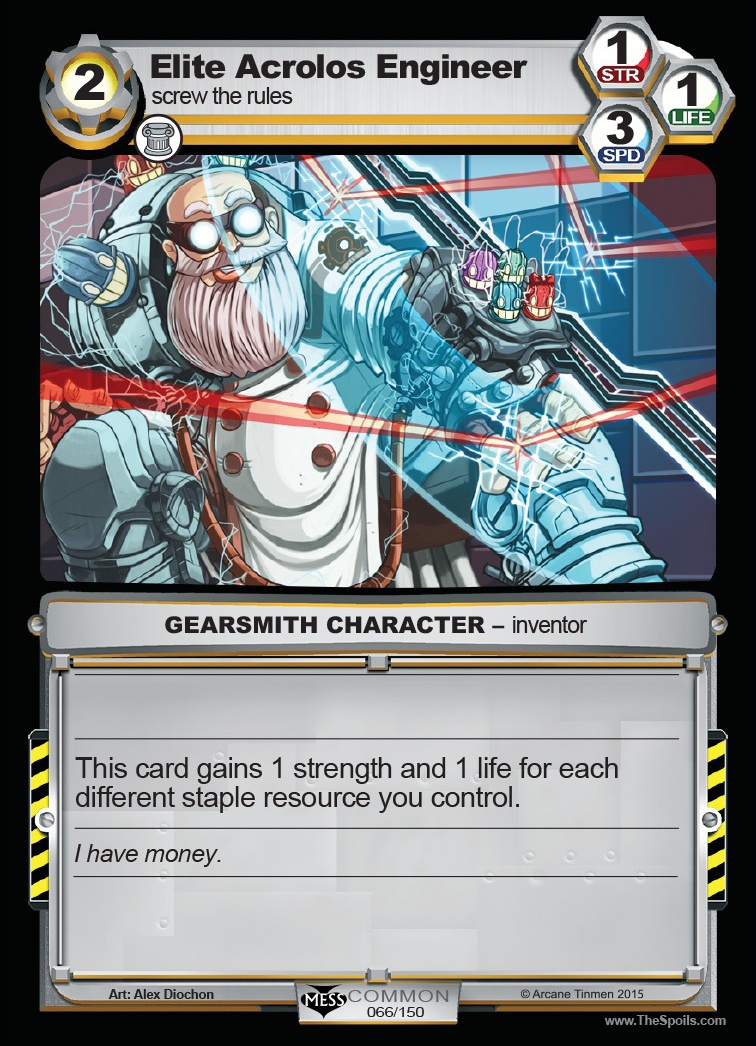 Elite Acrolos Engineer