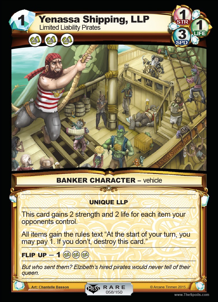 Yenessa Shipping, LLP