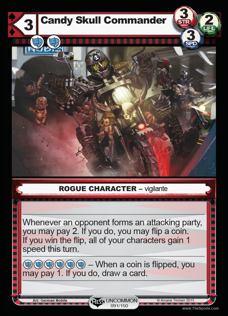 Candy Skull Commander