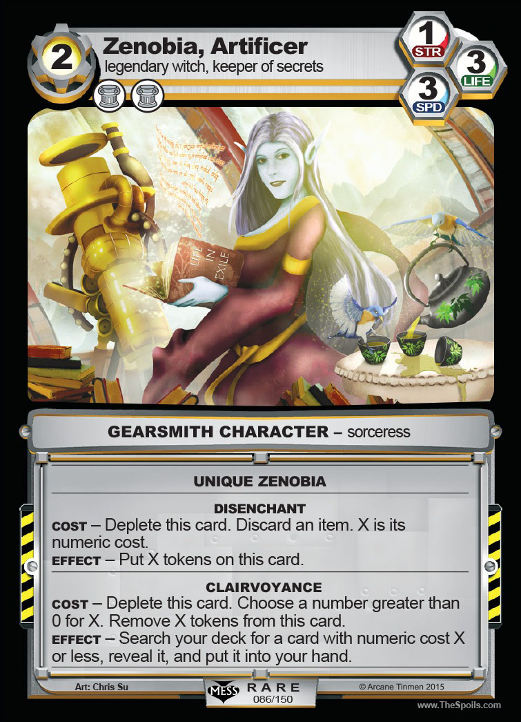 Zenobia, Artificer
