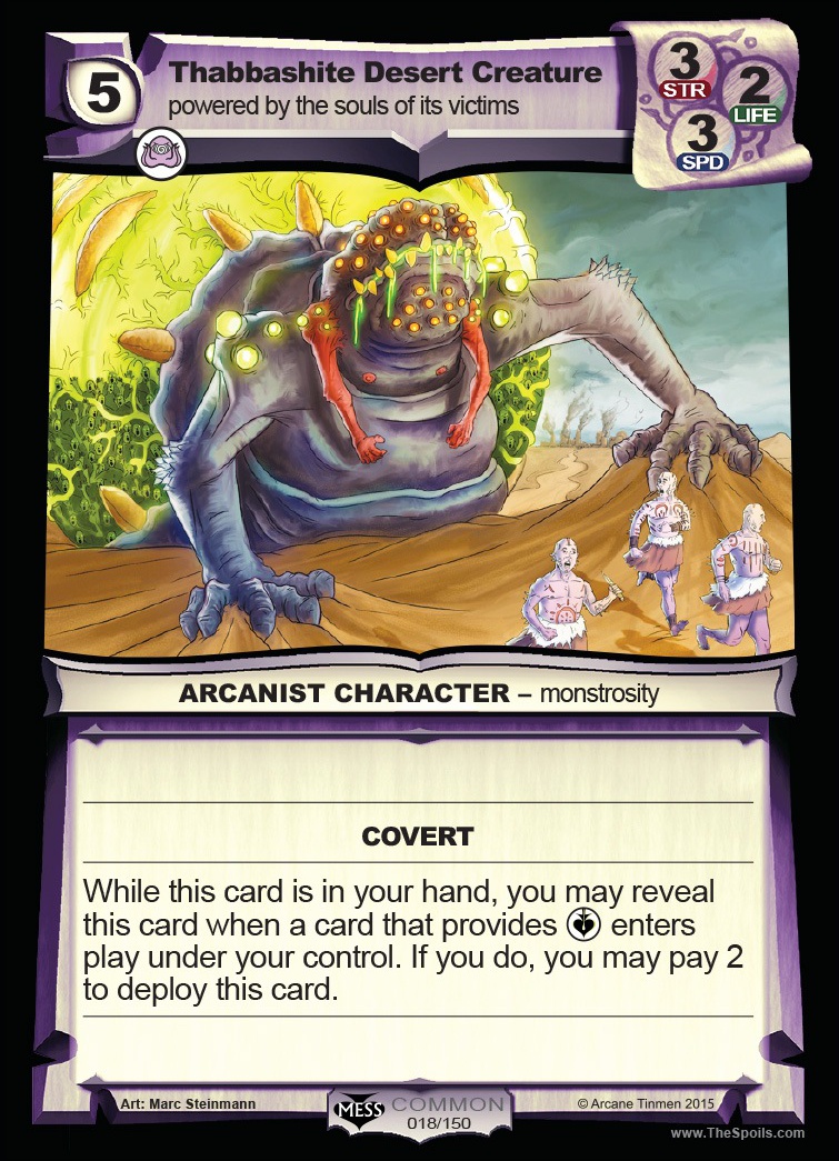 Thabbashite Desert Creature