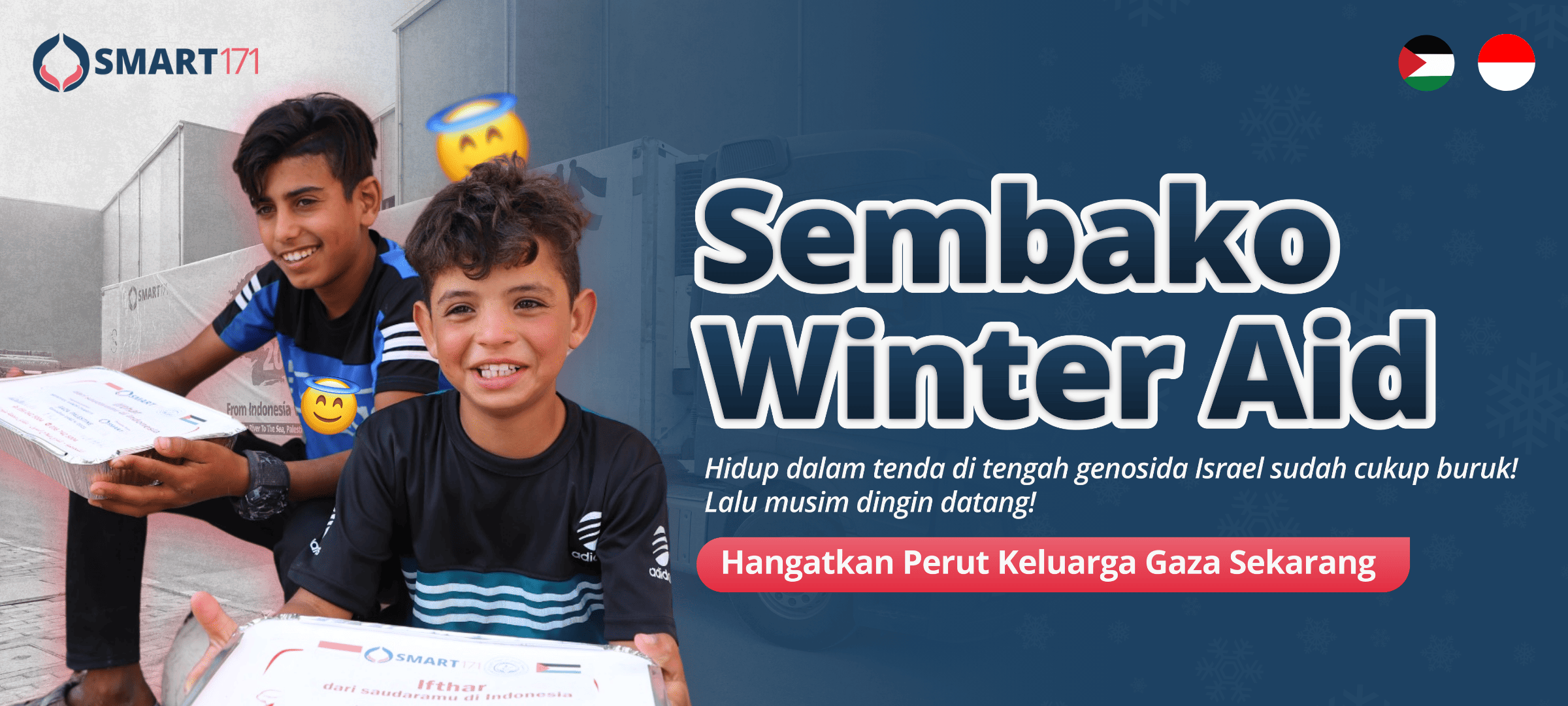 Bantuan Sembako Musim Dingin