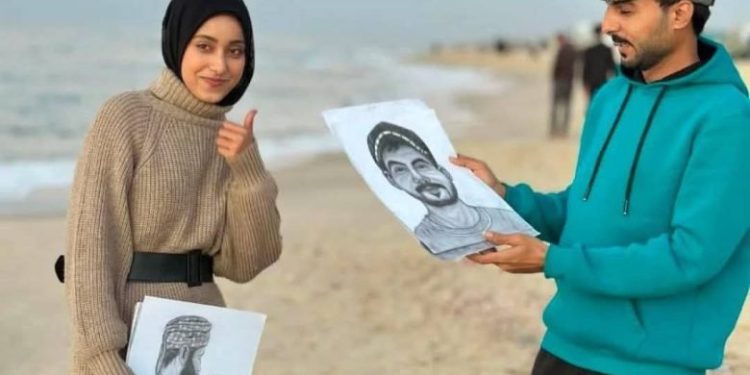 Israel Membunuh Seniman Dina Zaurub