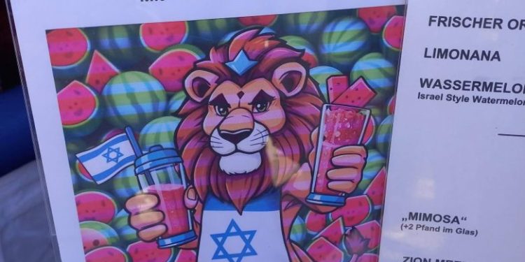Restoran Israel di Berlin Picu Kemarahan Terkait Poster Anti-Palestina