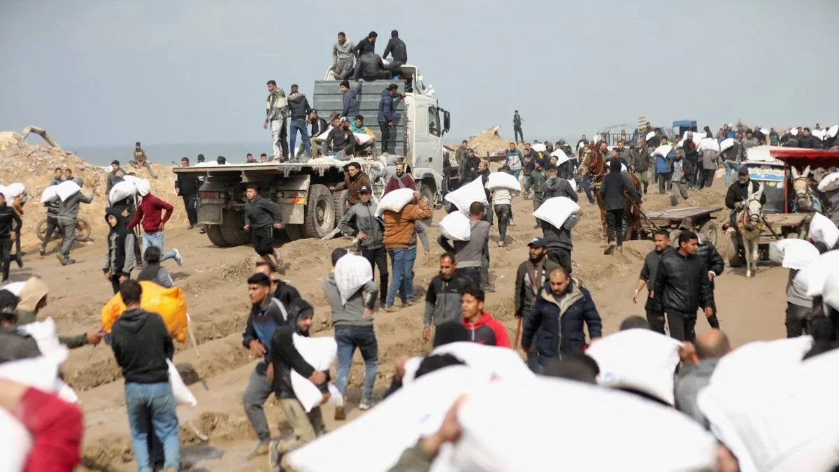 Israel Bunuh 25 Warga Gaza yang Antre Bantuan