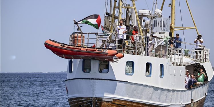 Penjajah Israel Serbu Kapal Kemanusiaan “Handala” di Perairan Internasional
