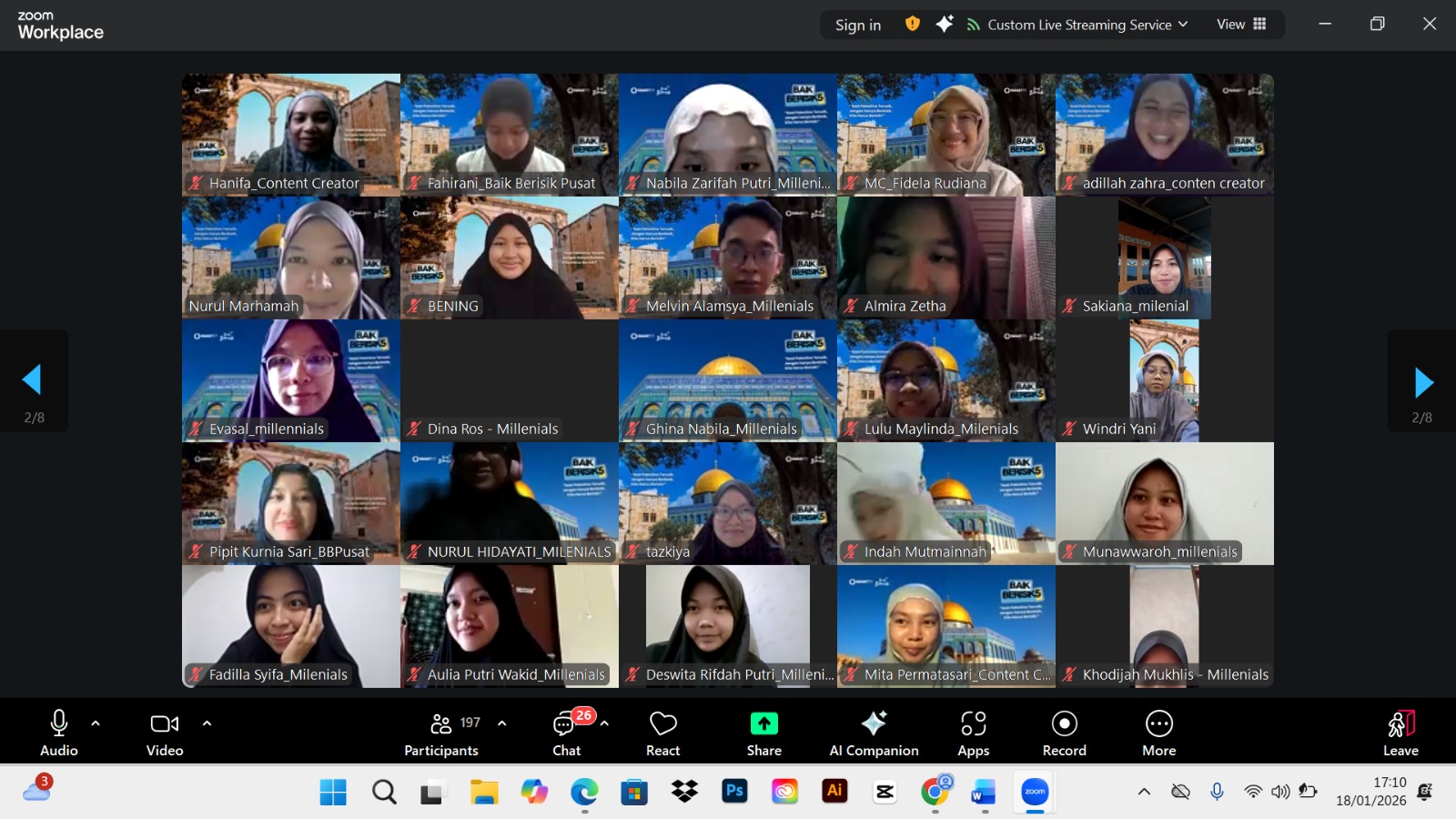 420 Anak Muda Join Opening Baik Berisik 5, Siap Belajar, Bersuara, dan Bergerak untuk Palestina