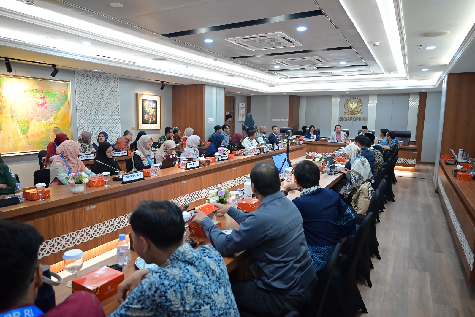 BKSAP DPR RI dan SMART 171 Hadirkan Pemuda Duduk Bersama Dubes Palestina