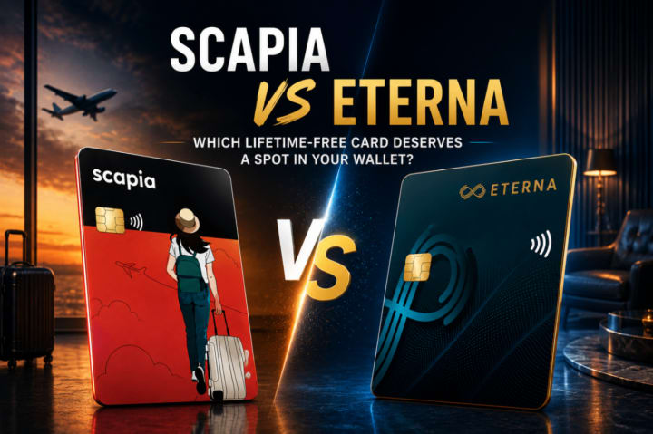 Scapia vs BOB Eterna: Which Lifetime-Free Card Wins in 2026?