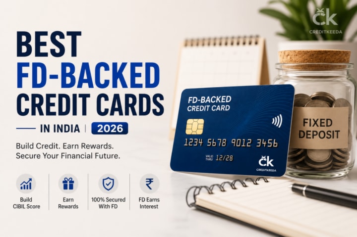 Best FD-Backed Credit Cards in India (2026): Build Your CIBIL Score with a Secured Credit Card