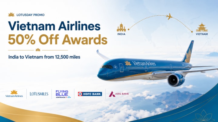 Vietnam Airlines Is Offering 50% Off Award Tickets: India to Vietnam From 12,500 Miles