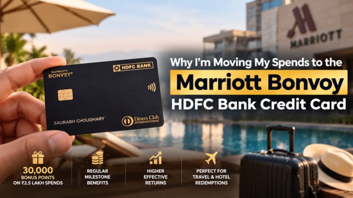 Why I’m Moving My Spends to the Marriott Bonvoy HDFC Bank Credit Card