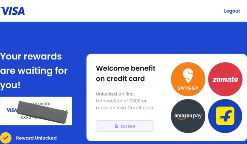 💳 New Visa Card? Don’t miss this ₹750 voucher