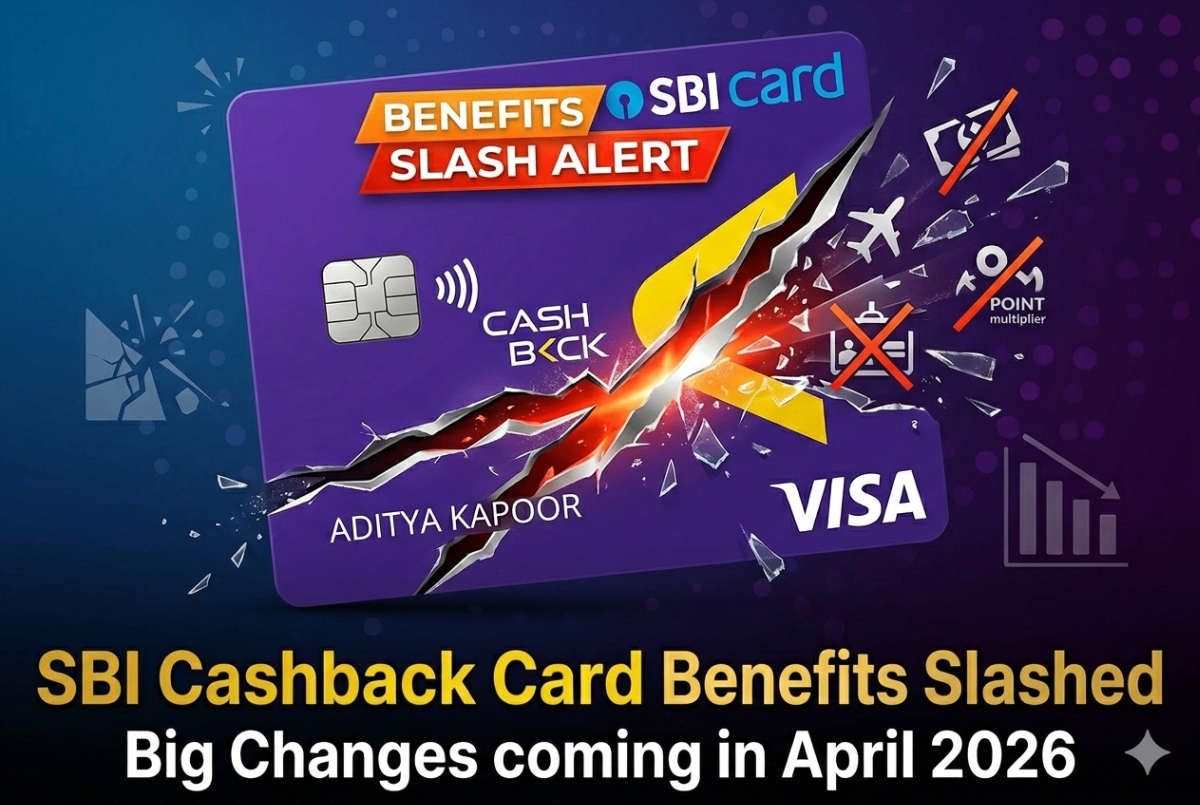 SBI Card Announces Major Devaluation of Popular Cashback Card; Slashes Monthly Caps
