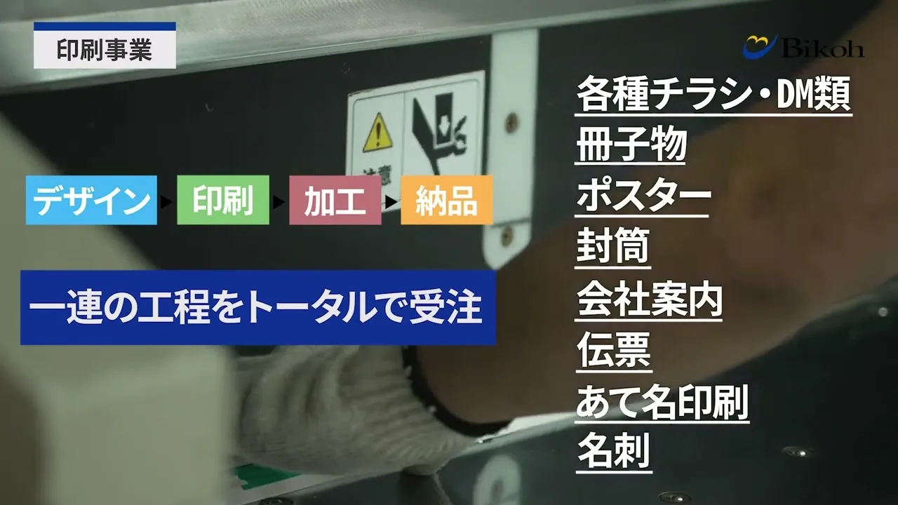 美光印刷株式会社 プロモーションムービー